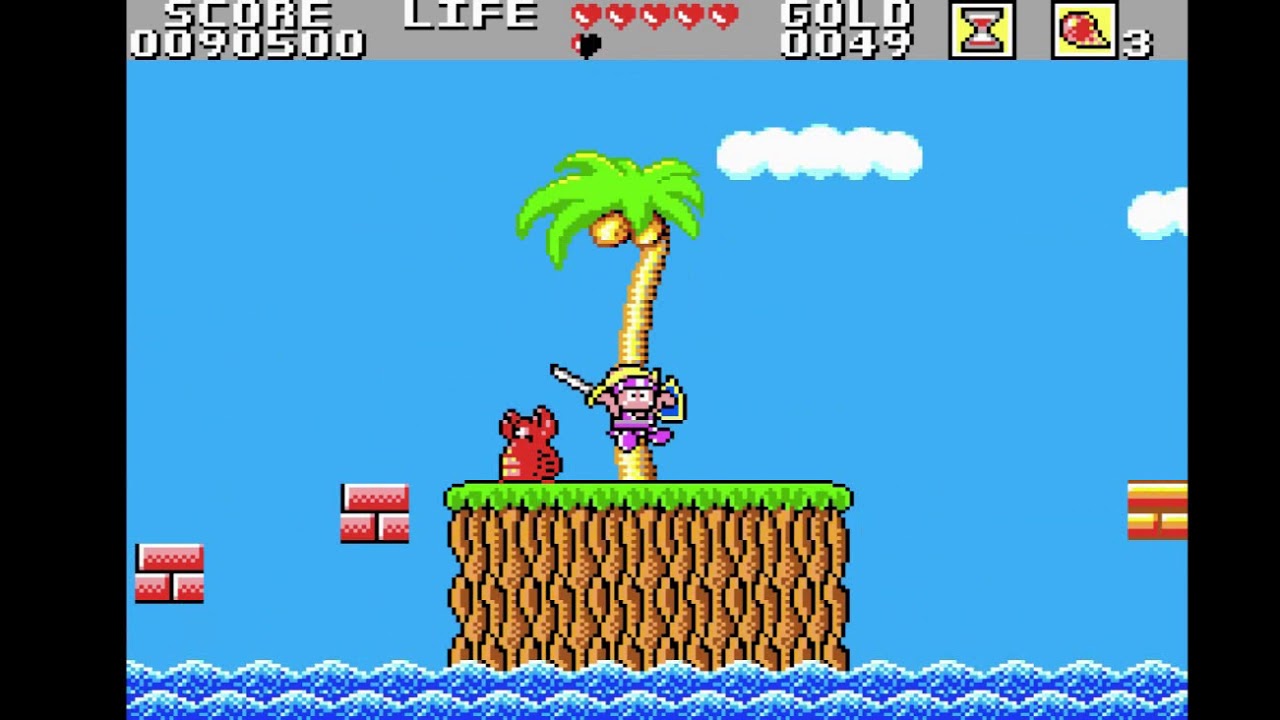 Wonder Boy in Monster Land Longplay (Sega Master System Version)