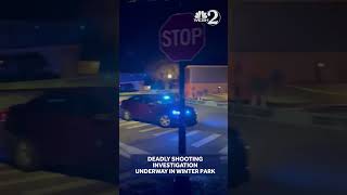 Man dies in Winter Park shooting