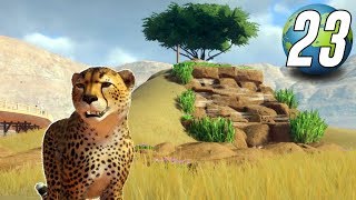 Planet Zoo Franchise - Part 23 - CHEETAH EXHIBIT! Planet Zoo Franchise - Part 23 - CHEETAH EXHIBIT!