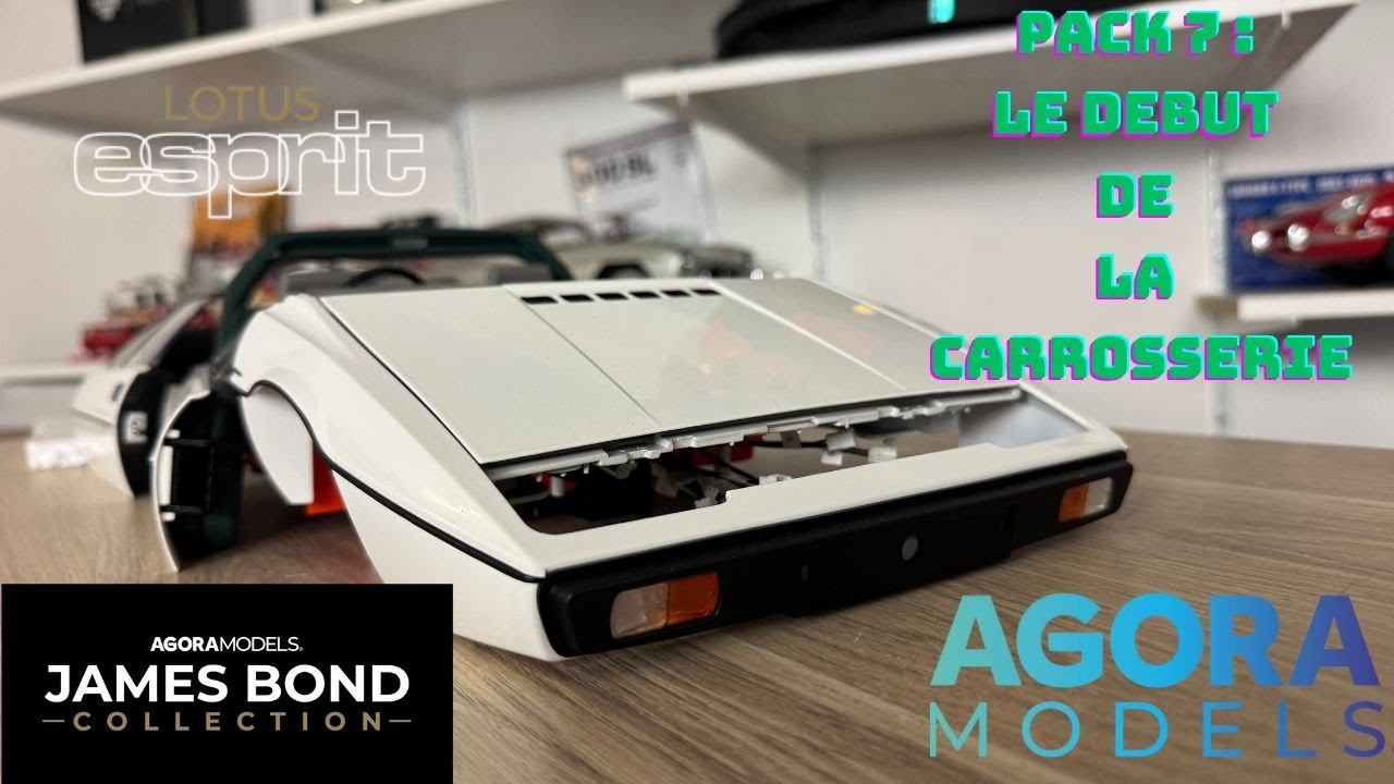 Lotus Esprit Agora Models - Pack 7 :Découvrez les Nouveaux Détails de la Maquette" 