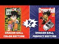 Comparatif dragon ball color vs dragon ball perfect