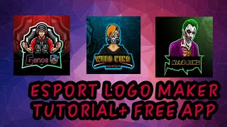 Logo Esport Maker Tutorial Free Easy screenshot 1