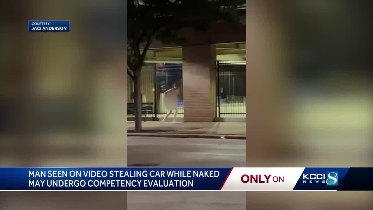 Man arrested for stealing car while naked may undergo competency eval ...