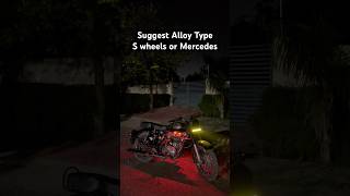 Suggest Alloy Wheels For Classic 350💀💯 Bullet Shorts🦁 #automobile #ytshorts #shorts