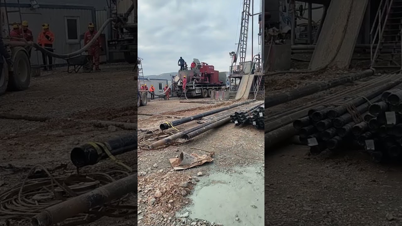 Oil drilling, secondary well cementing 