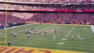 Patrick Mahomes Amazing Touc own Run - AFC Championship