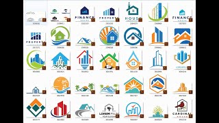 Real estate Logo Mega Bundle 36  Free Download | Freelancer Logo Designer , Logo Mega Bundle . screenshot 4