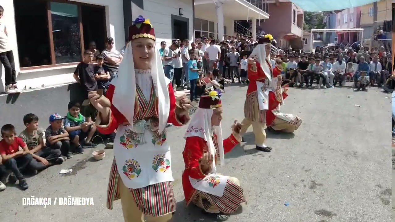 DAĞAKÇA KÖYÜ KIZ  FOLKLOR EKİBİ