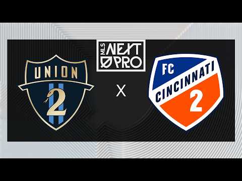 MLS NEXT PRO: Philadelphia Union II vs FC Cincinnati 2 | Aug 8 , 2026 — football video