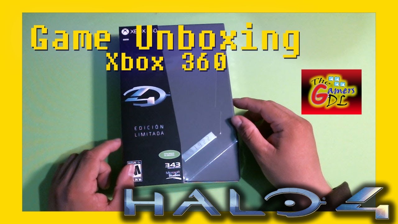 Unboxing Halo 4 Edicion Limitada xbox 360 - YouTube