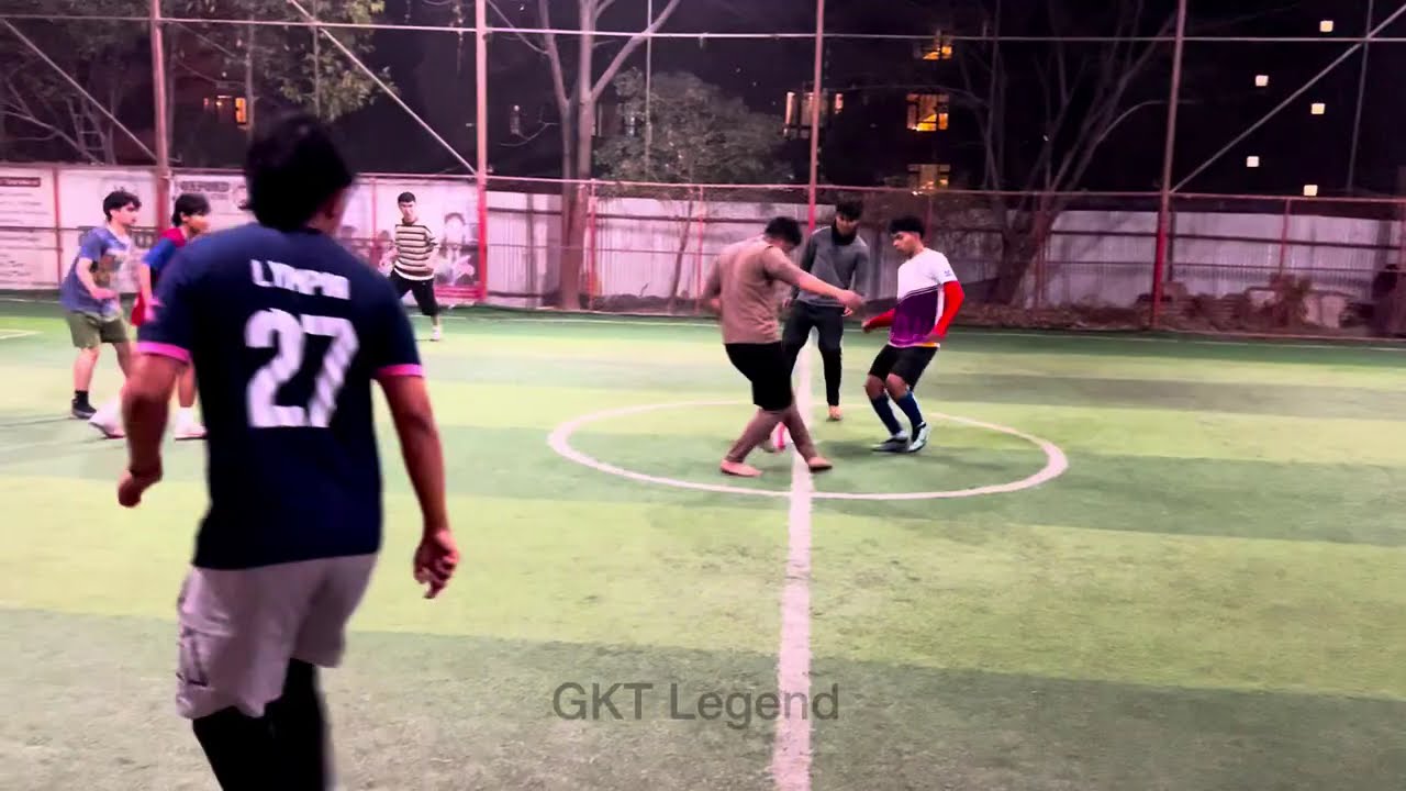 Enjoying Futsal match in Shooters futsal 