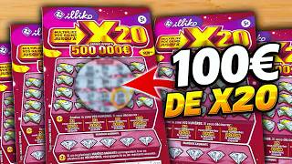 20 TICKETS X20 À GRATTER… UN BEAU X NOUS RÉGALE ! 😍🍀