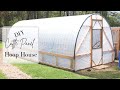 DIY Cattle Panel Hoop House || Build Your Own Cheap & Easy!