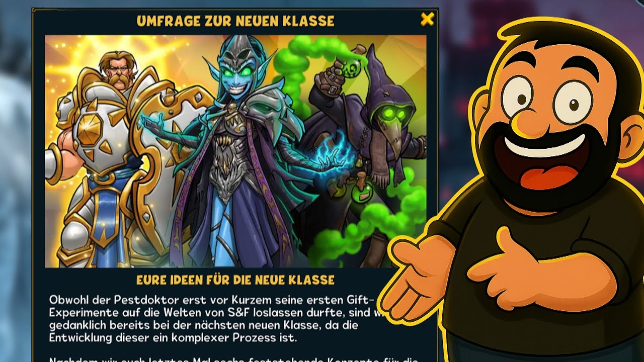 Shakes & Fidget - Neue Klasse in Planung & Neue Messe mit SF *2340 SFGame