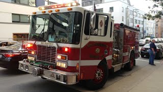 San Francisco Fire Dept. Engine 35 responding