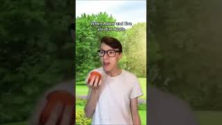 Adam and Eve in 5sec #shorts Adam and Eve in 5sec #shorts