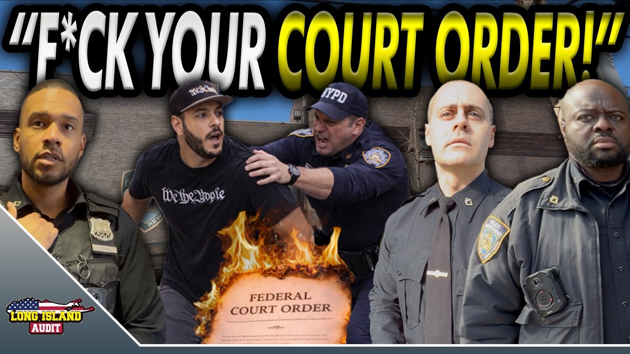 NYPD Thugs Violate Federal Court Order By Throwing Me Out Of The Precinct!