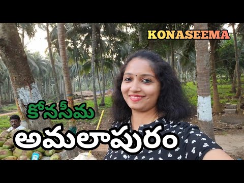 AMALAPURAM | KONASEEMA | BEAUTIFUL CINEMATIC LOCATION | #USHARAVI |