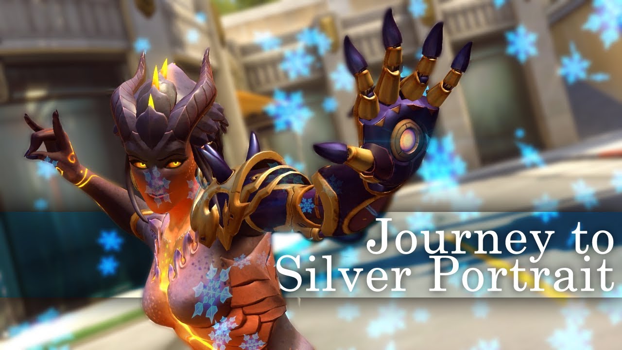Overwatch Journey to the Silver Portrait YouTube
