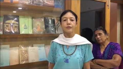 Professor Dr. Nalini Balbir at Gitarth Ganga