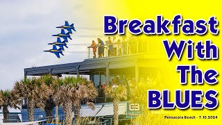 2024 Blue Angels Circles and Arrival - Pensacola Beach!