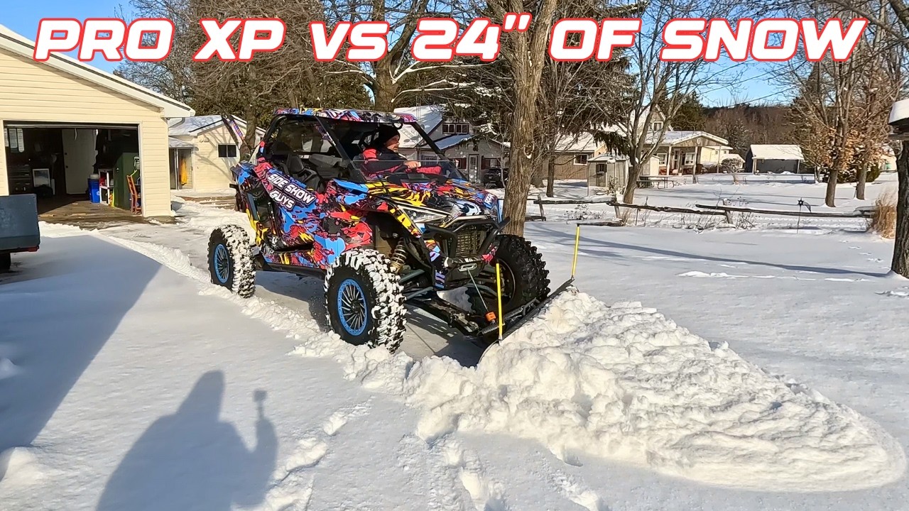 Справится ли Polaris PRO XP с уборкой большого количества снега?