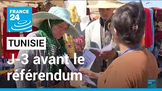 Référendum en Tunisie : les partisans de Kaïs Saïed en campagne, l'opposition appelle au boycott