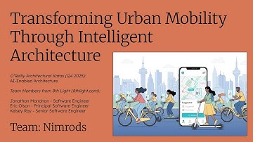 From Reactive Operations to Predictive Intelligence - AI Architecture Kata Q4 2025 - Nimrods
