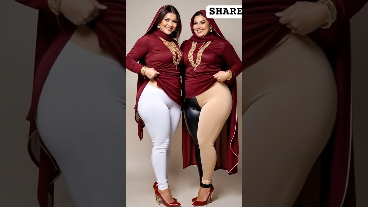 Chic Kitchen Look in creamy white & Maroon ❤️✨ | #CurvyFashion #EthnicWear #Shorts #desi