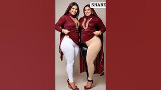 Chic Kitchen Look in creamy white & Maroon ❤️✨ | #CurvyFashion #EthnicWear #Shorts #desi