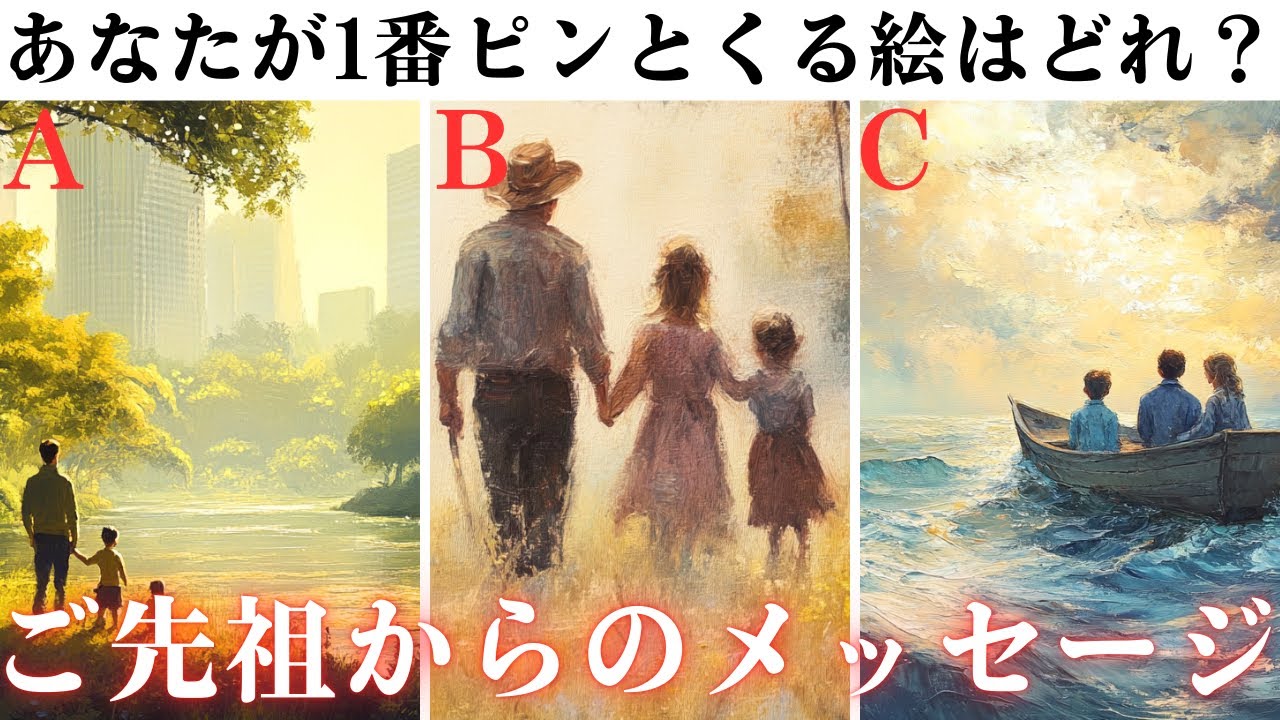 【天から伝えます】あなたのご先祖さまからのメッセージ【当たるタロット】