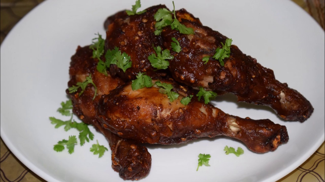 Thai Crispy Fried Garlic Chicken Recipe YouTube