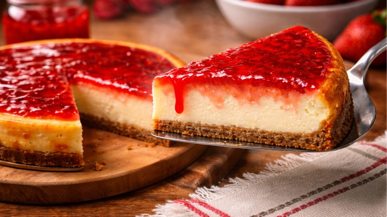 Warum habe ich das nicht früher gewusst?  Der cremigste Ricotta-Kuchen in 5 Minuten!