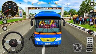 Simulatore di autobus India Pakistan | Gioco di guida di autobus turistici | Parata di confine di... screenshot 4