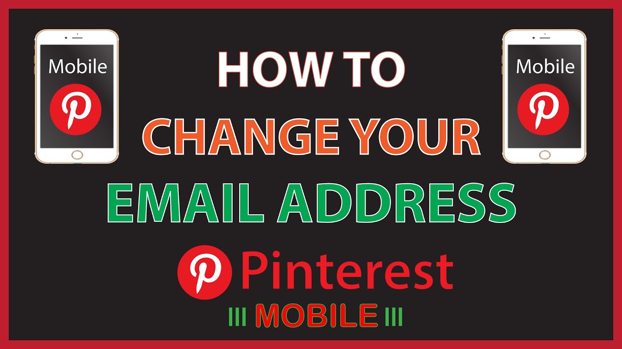 How To Change Your Email Address On The Pinterest App | Mobile | *2022*
