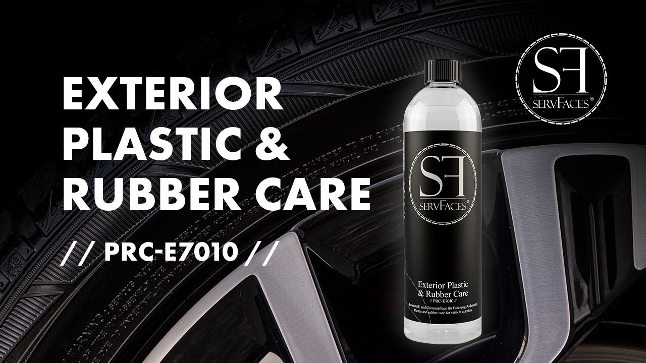 servFaces Exterior Plastic & Rubber Care // PRC-E7010 //