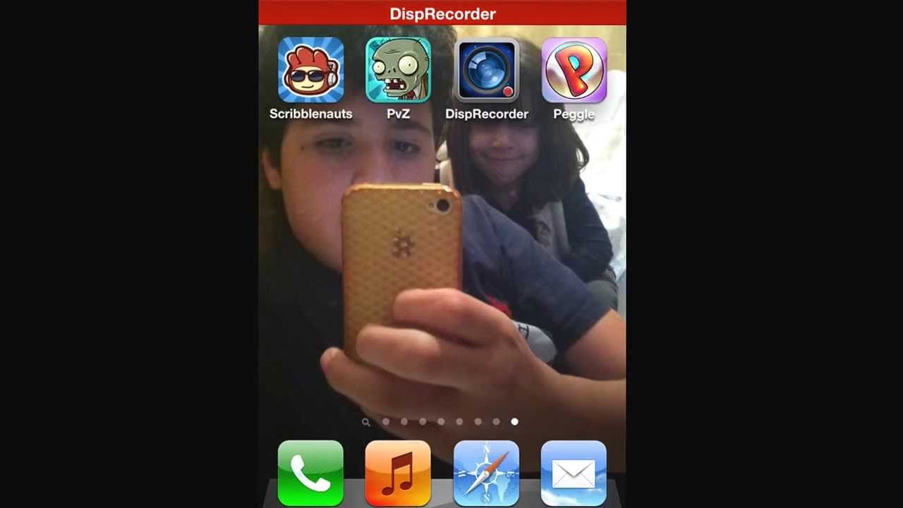 Como Filmar A Tela Do Iphone Sem O Cydia YouTube
