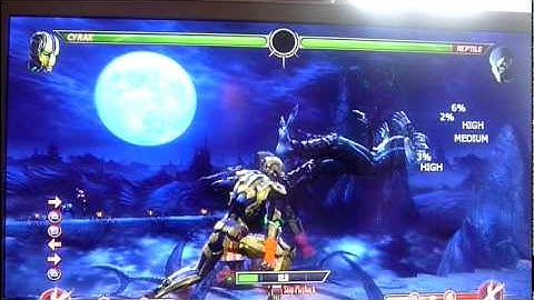 MK9 Cyrax Teleport combo Complitation Midscreen and Corner patch 1.5