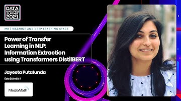 Power of Transfer Learning in NLP – Jayeeta Putatunda, MediaMath Inc.