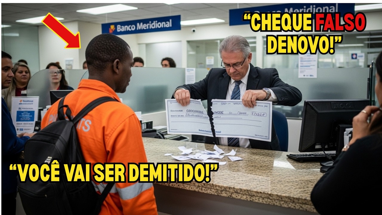 Gerente de Banco Rasga o Cheque de Gari Negro — No Dia Seguinte Ele Compra o Banco à Vista