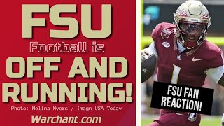 FSU Football FANS REACT to 2-0 start | Florida State Football | Warchant TV #FSU