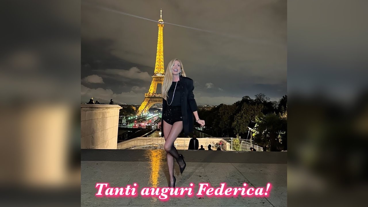 BUON COMPLEANNO FEDERICA PANICUCCI 🎂