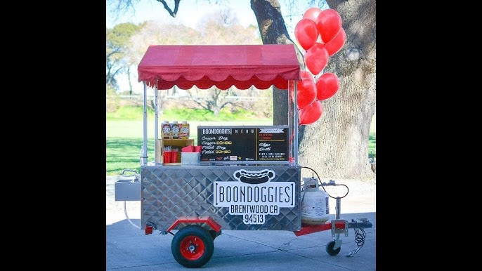 Hot dog wagon is under steam again