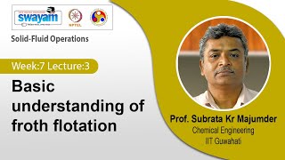 Lec 21: Basic understanding of froth flotation