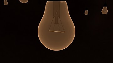 3D Lightbulb Blender Animation