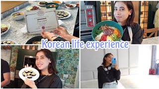 عشت حياة الكوريين لمده يوم كامل ملابس . مكياج . طعام كوري /I lived the Korean life for a whole day