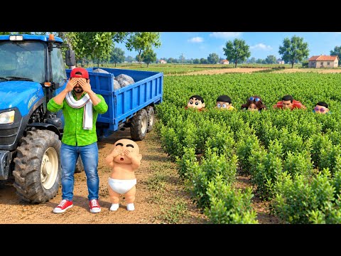🫣Shinchan & Nobita Play Hide And Seek In Indian theft aura simulator