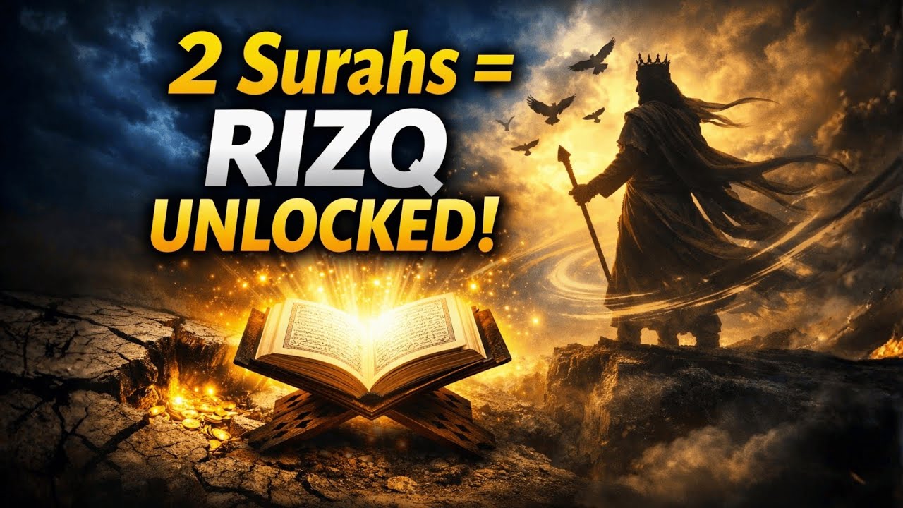 Unlock Hidden Treasures of Rizq | The Powerful Secret of 2 Surahs & the Kingdom of Prophet Sulaiman 