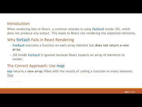 How to Properly Render Iterated Objects in React Using map