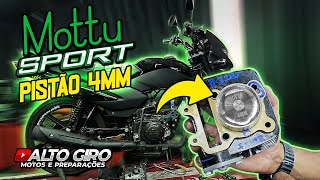 MOTTU SPORT 110 COLOCAMOS UM PISTÃO 4MM!🔥 screenshot 4